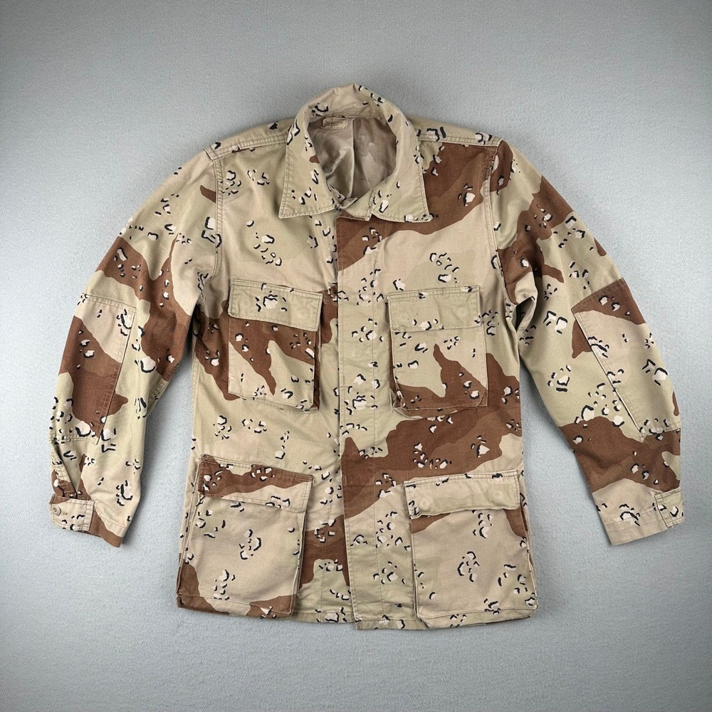 Winfield Mfg BDU Field Coat Mens M Long Desert Camo 6-Color Chocolate Chip